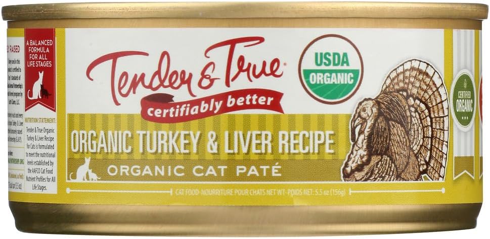 Organic-Turkey-&-Liver-Cat-Food,-156-GR-91