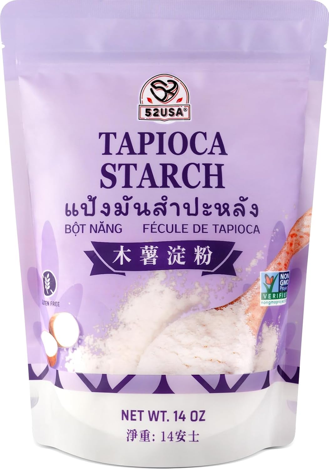 52USA-Tapioca-Starch,-14oz-(397g)-|-Tapioca-Flour-|-Gluten-Free-Flour-|-Kosher,-2073