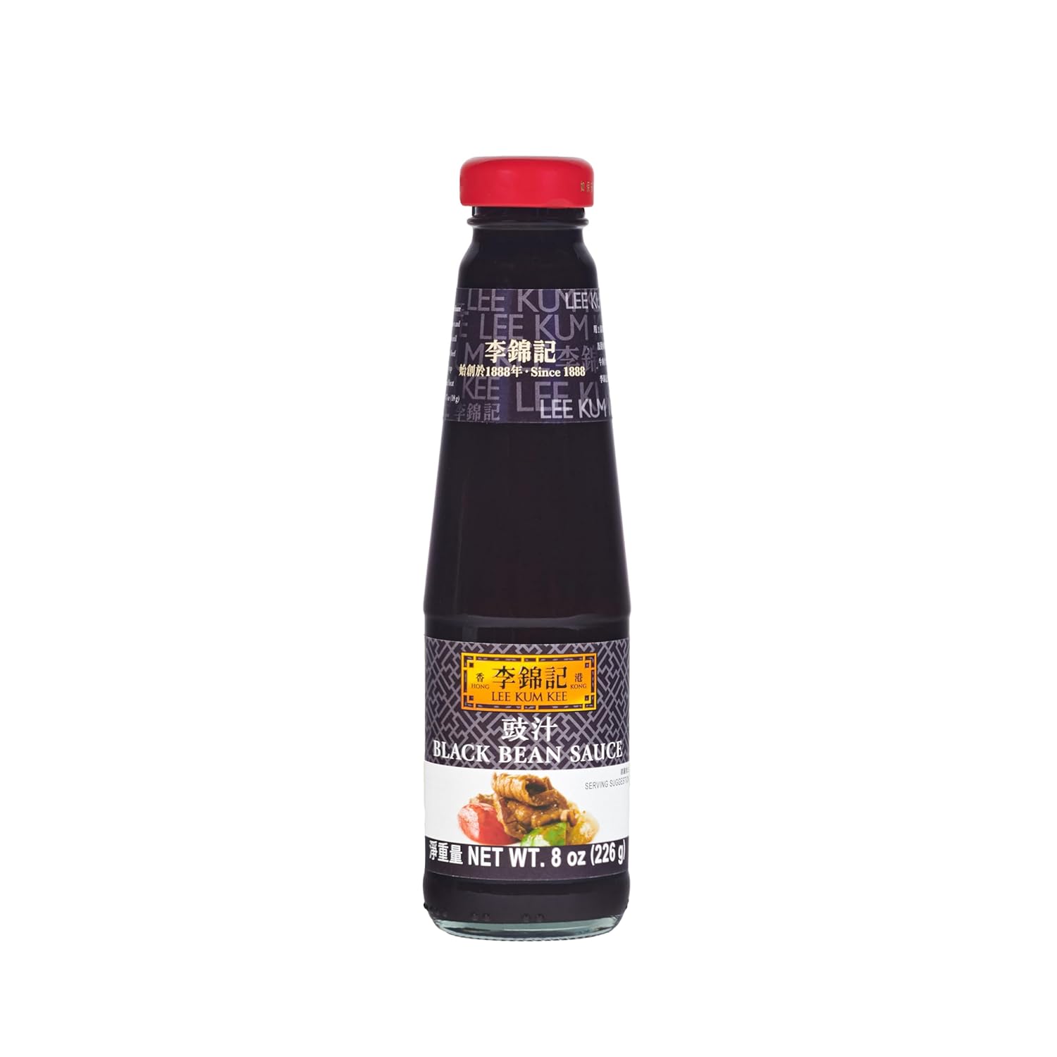 Lee-Kum-Kee-Black-Bean-Sauce-(8-oz---1-Pack),-Aromatic-1164
