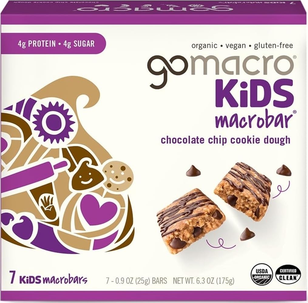 Gomacro,-Macrobar-Kids-Chocolate-Chip-Cookie-Dough-Organic-7-Count,-6.3--Ounce----2463