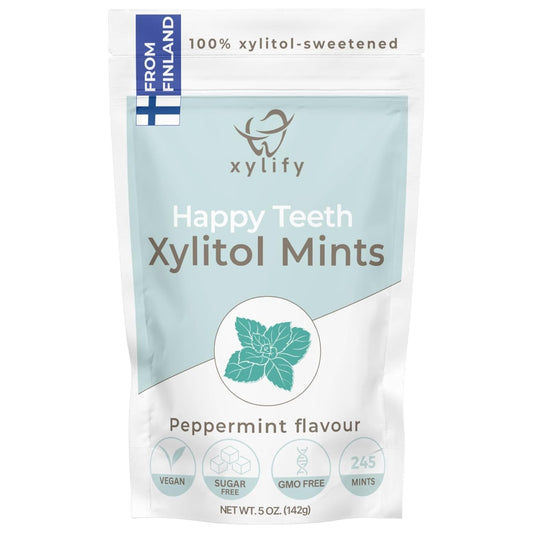 Xylitol-Mints-for-Oral-Care---Peppermint-flavor,-2399