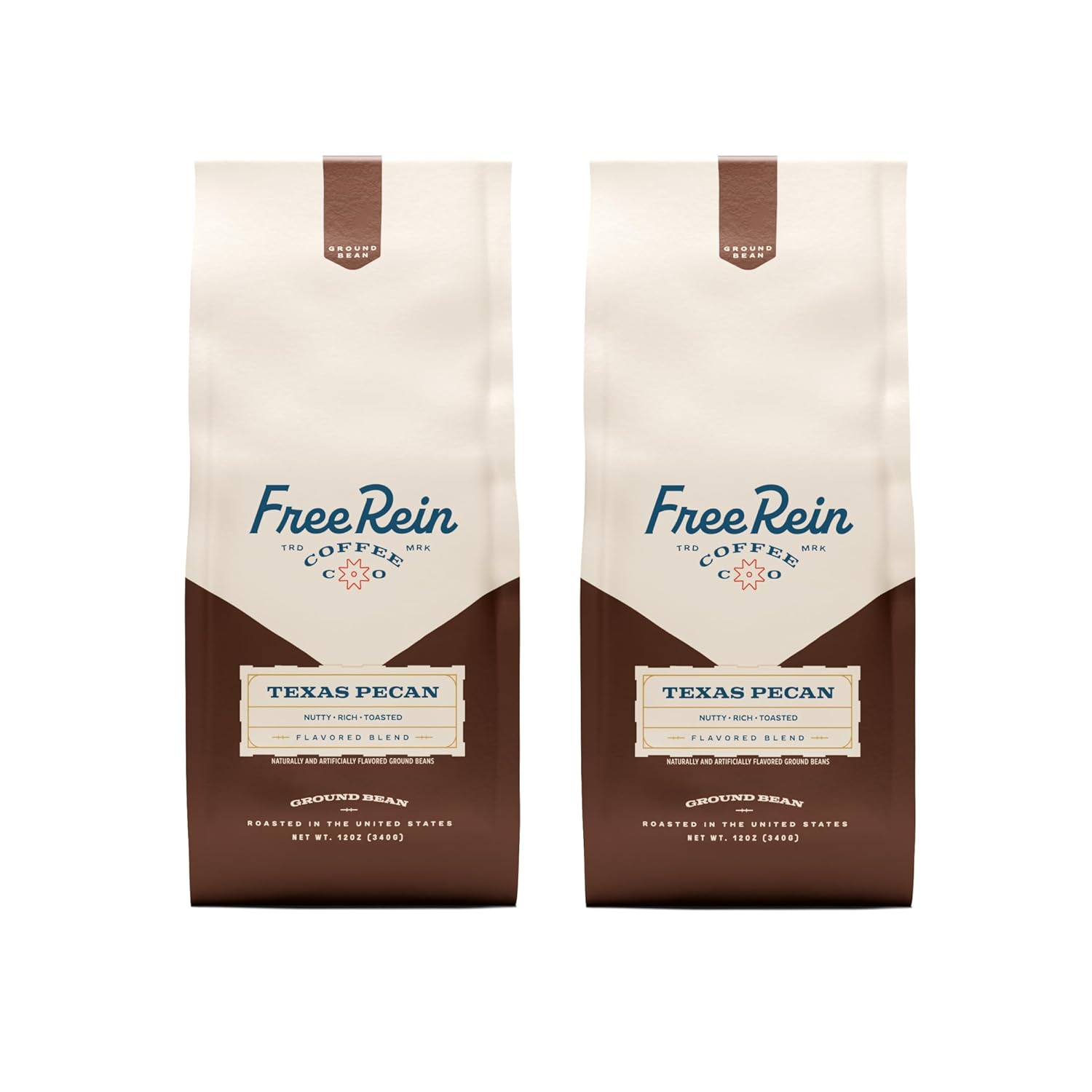 Free-Rein-Coffee-Company,-Texas-Pecan---Café-molido-de-tostado-rico500