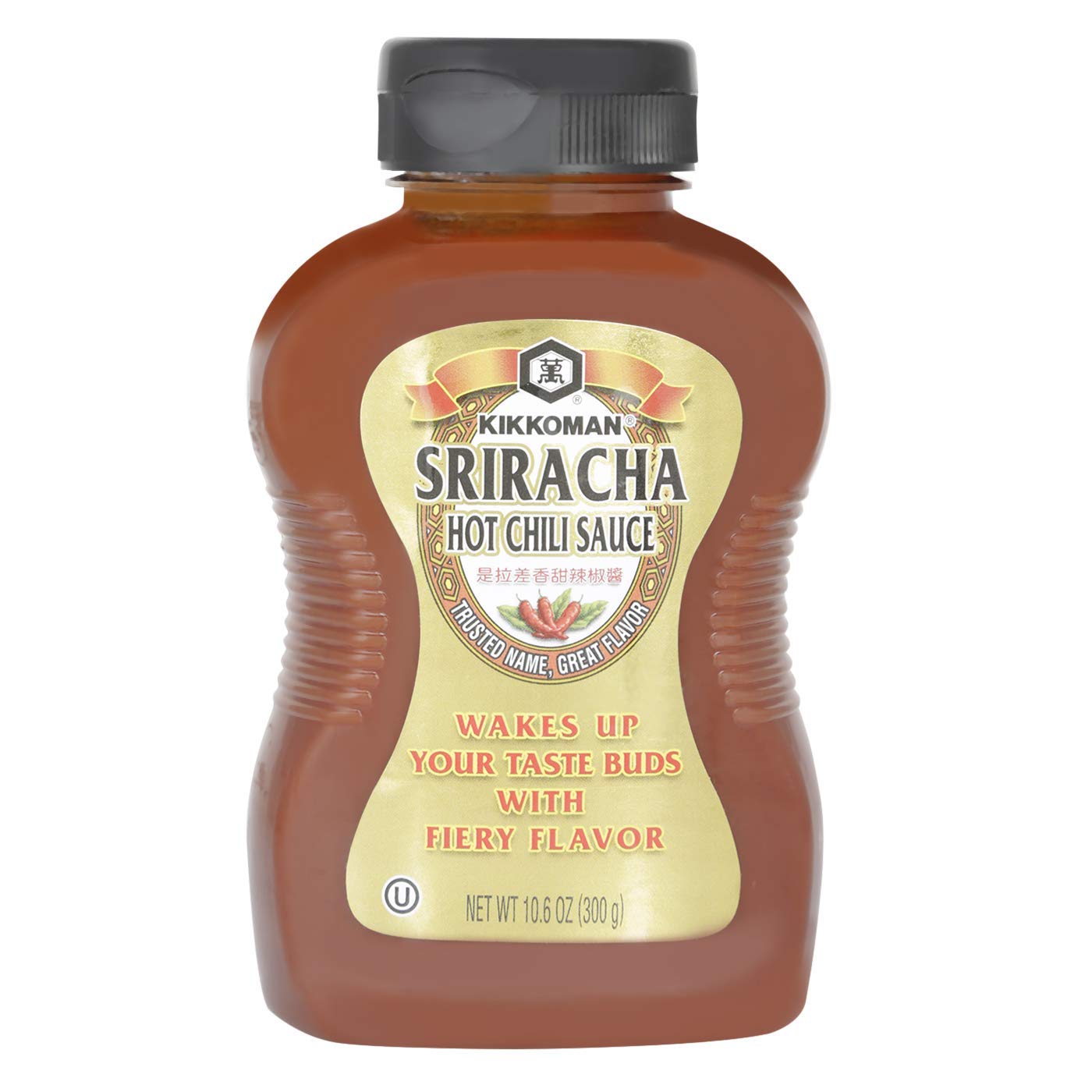 Kikkoman-Sauce-Chili-Hot-Sriracha,-10.6-oz-----------1179