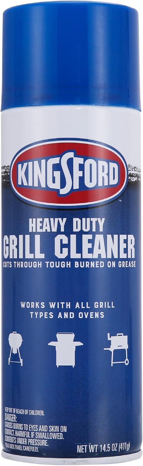 Kingsford-Heavy-Duty-Foaming-Grill-Cleaner-Spray,-BBQ-Degreaser-for-Charcoal-&-Gas-Grills,-Cuts-1636