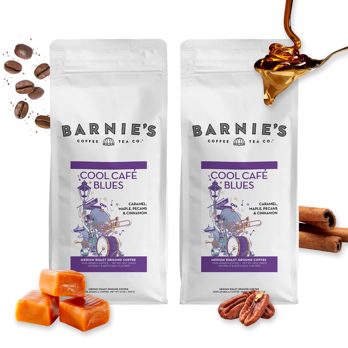 Barnie's-Coffee-Cool-Café-Blues-Ground-Coffee-with-Caramel-Maple-Pecan-and-Cinnamon-887
