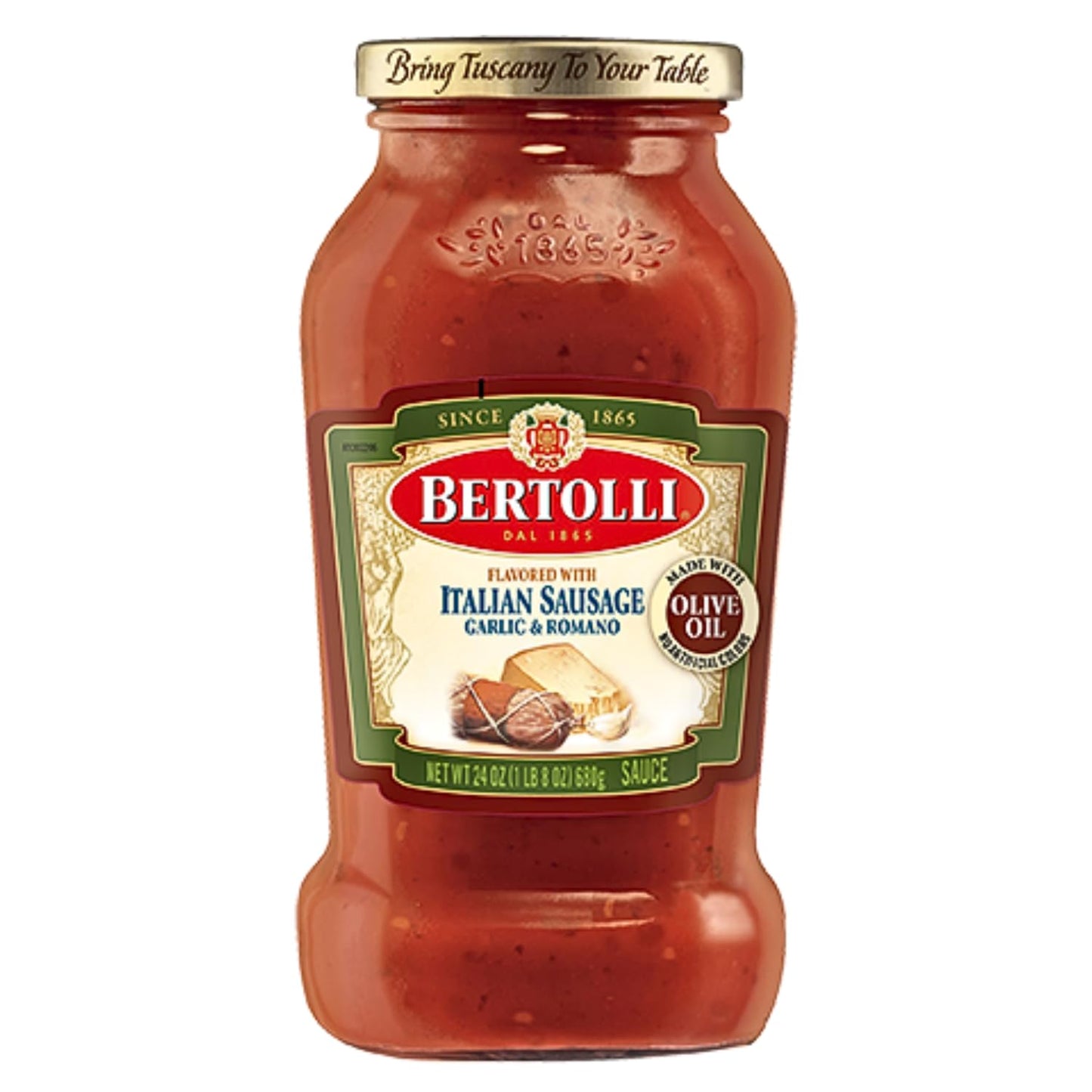 BERTOLLI-SALCHICA-ITALIANA-6/24OZ-----------56