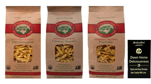 Montebello-Organic-Italian-Pasta-|-3-Shape-Noodle-140
