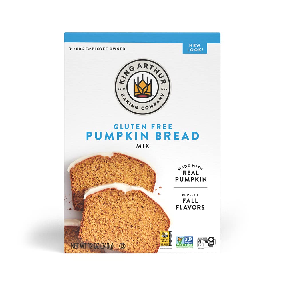 King-Arthur,-Gluten-Free-Pumpkin-Bread-+-Muffin-Mix,-Gluten-Free,-607