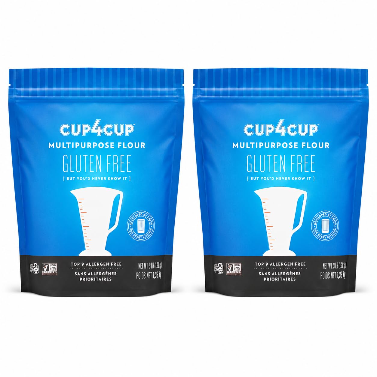 Cup4Cup-Multipurpose-Gluten-Free-Flour,-3-lb-Bags-(Pack-of-2)-–-473