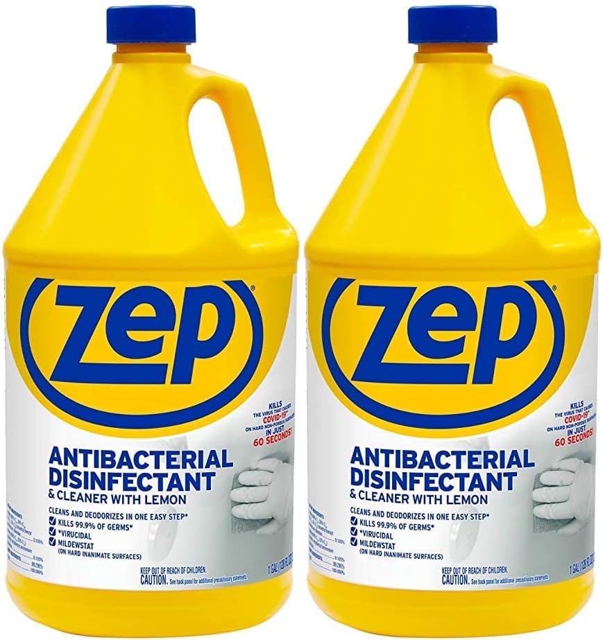 Zep-Antibacterial-Disinfectant-&-Cleaner-with-Lemon---1-gallon-3373