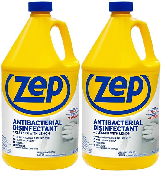Zep-Antibacterial-Disinfectant-&-Cleaner-with-Lemon---1-gallon-3373