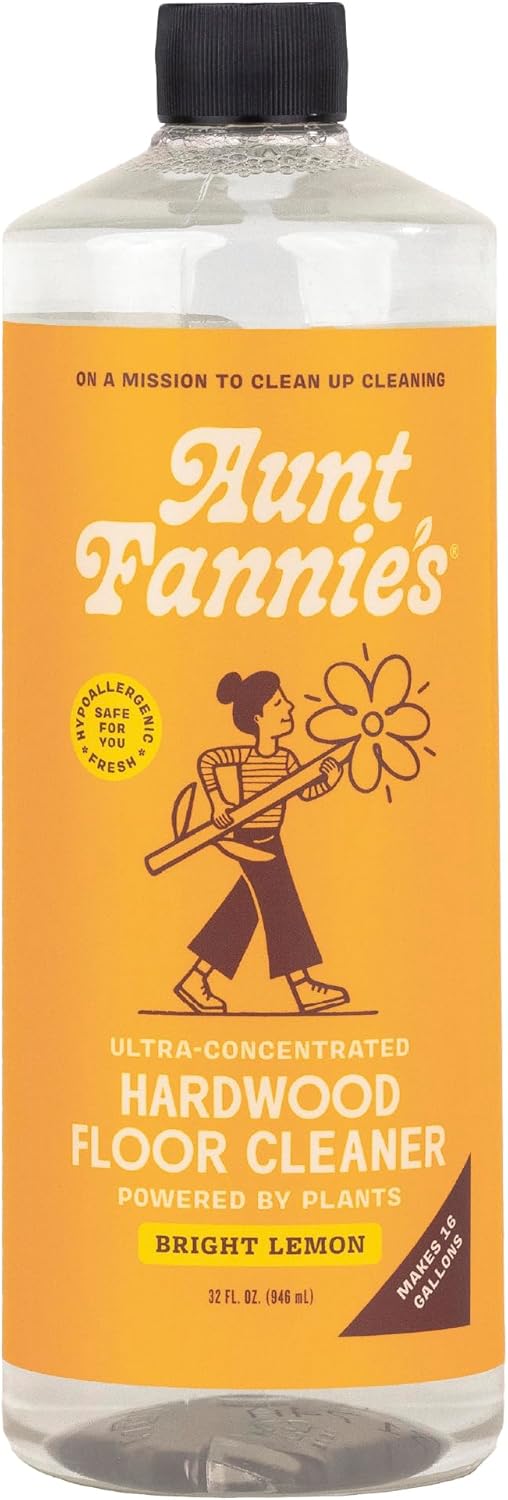 Aunt-Fannie's-Ultra-Concentrated-Hardwood-Floor-Cleaner,-Vinegar-Free-Plant-Based-Hardwood-Floor-Cleaner-for-Mopping,-1500
