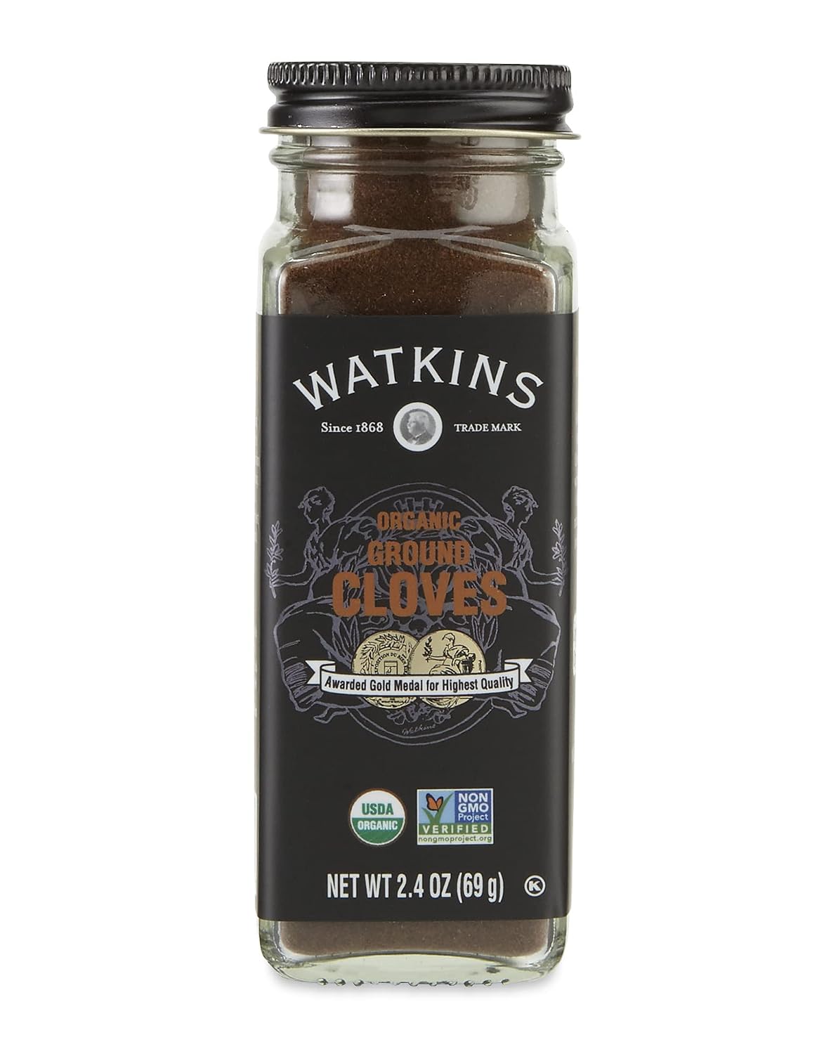 Watkins-Gourmet-Organic-Spice-Jar,-Ground-Cloves,-2.4-Ounce-------108