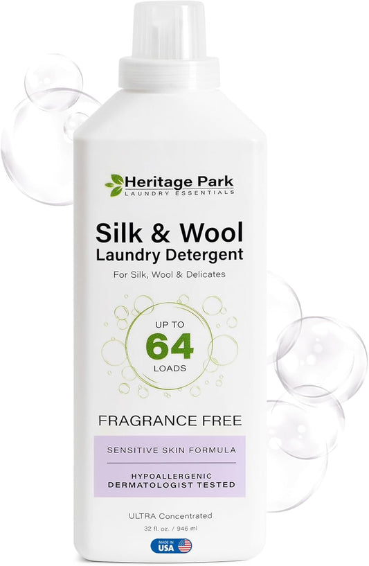 Heritage-Park-Silk-&-Wool-Fragrance-Free,-Hypoallergenic,-pH-Neutral-Laundry-Detergent---1433