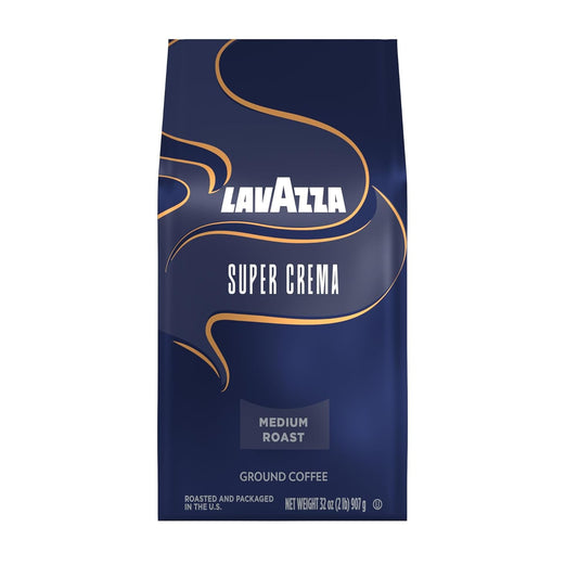 Lavazza-Café-molido-Super-Crema,-tostado-medio,-mezcla-de-arábica-y-bolsa3286