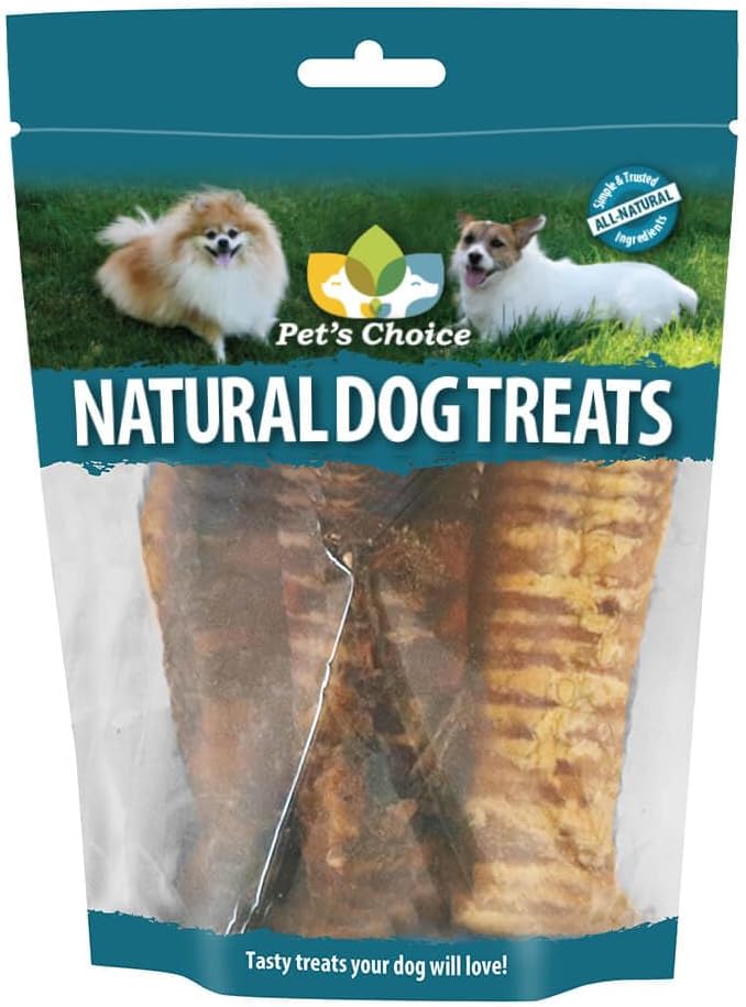 Pet's-Choice-Dog-Treats,-Beef-Trachea,-All-Natural,-849