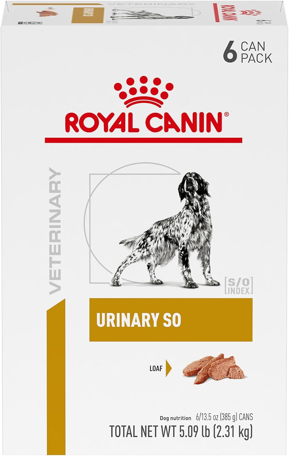 Royal-Canin-Veterinary-Diet-Canine-Urinary-SO-Adult-Loaf-in-Sauce-Dog-Food,-101