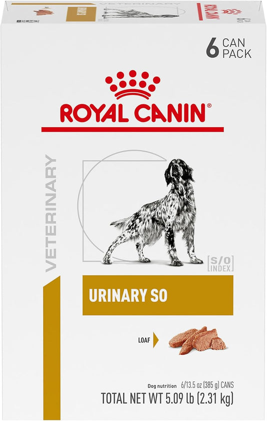 Royal-Canin-Veterinary-Diet-Canine-Urinary-SO-Adult-Loaf-in-Sauce-Dog-Food,-101