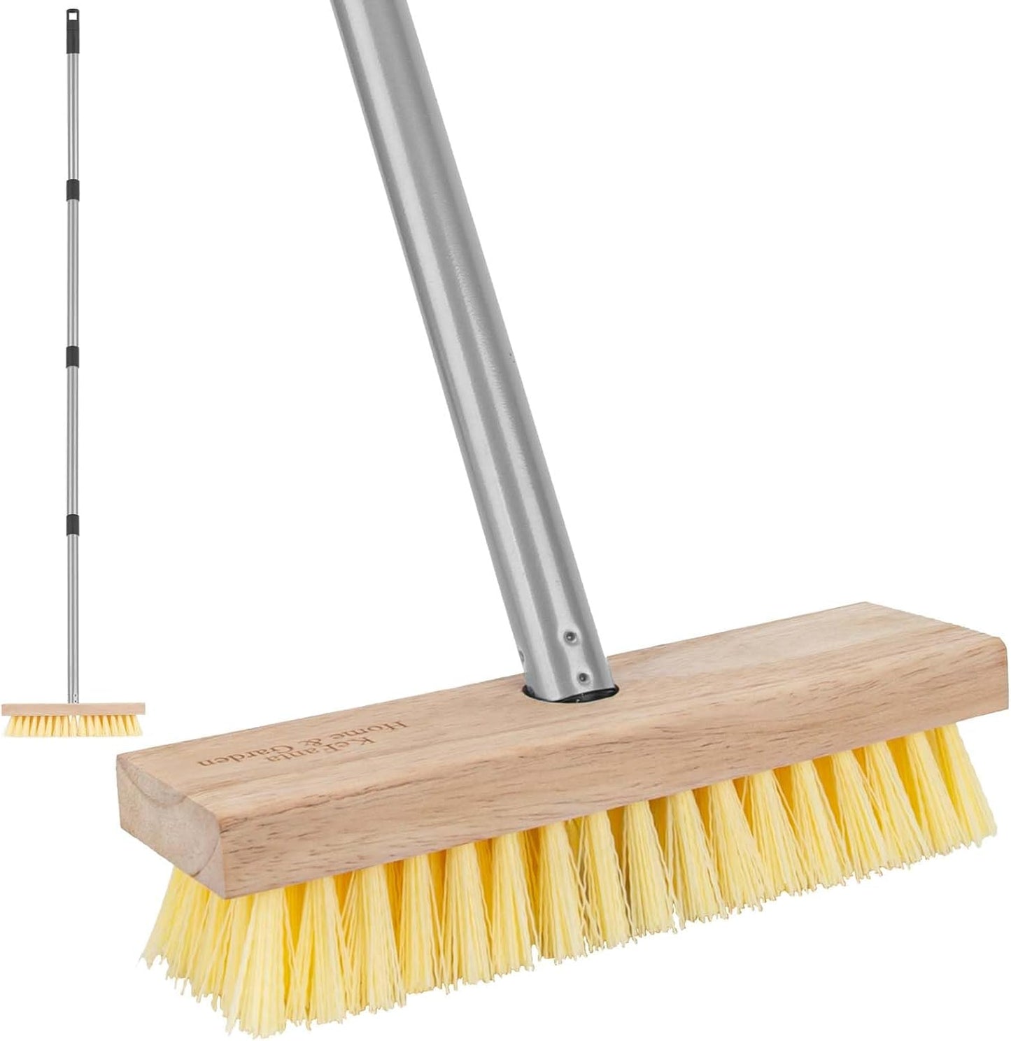 Floor-Scrubber-Brush-with-Long-Handle-for-Deck-Cleaning,-52''-3833