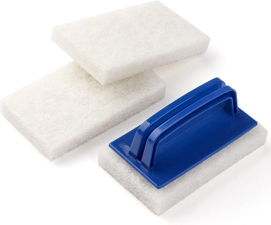 Handled-Bath-Scrubber,-Bathroom-Scouring-Pad,-Heavy-Duty-Cleaning-Sponge-2287