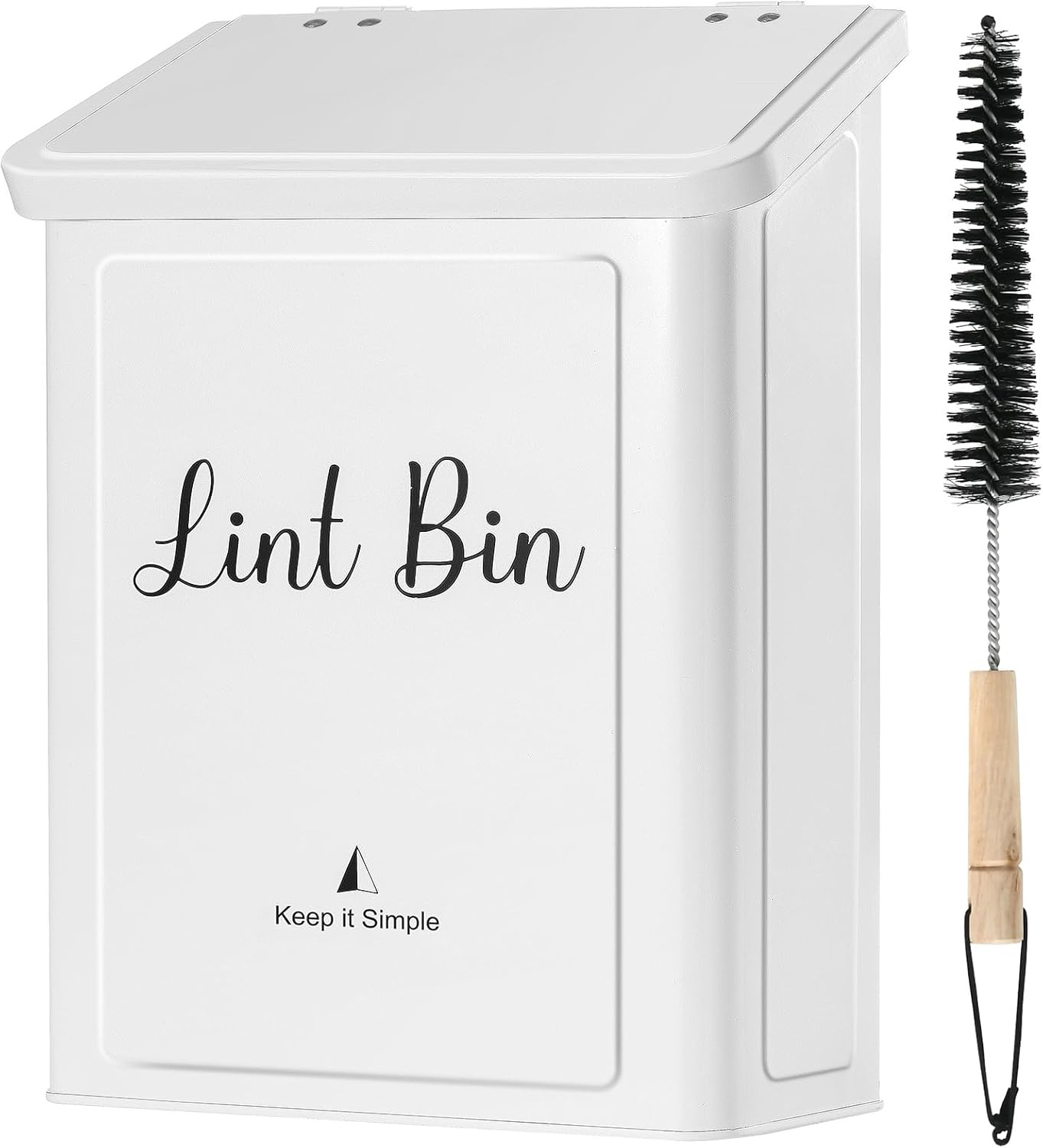 SUBEKYU-Magnetic-Lint-Bin-for-Laundry-Room,-Wall-Mounted-Metal-3628