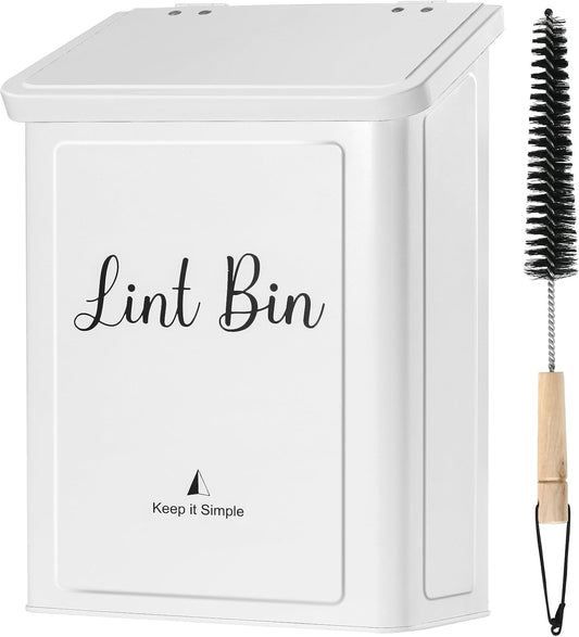 SUBEKYU-Magnetic-Lint-Bin-for-Laundry-Room,-Wall-Mounted-Metal-3628