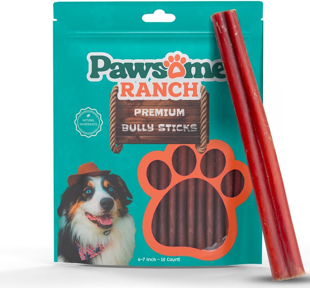 Bully-Sticks-6–7"-—-10-Count-|-Natural-Single-Ingredient,-Long-Lasting-Dog-Dental-1209