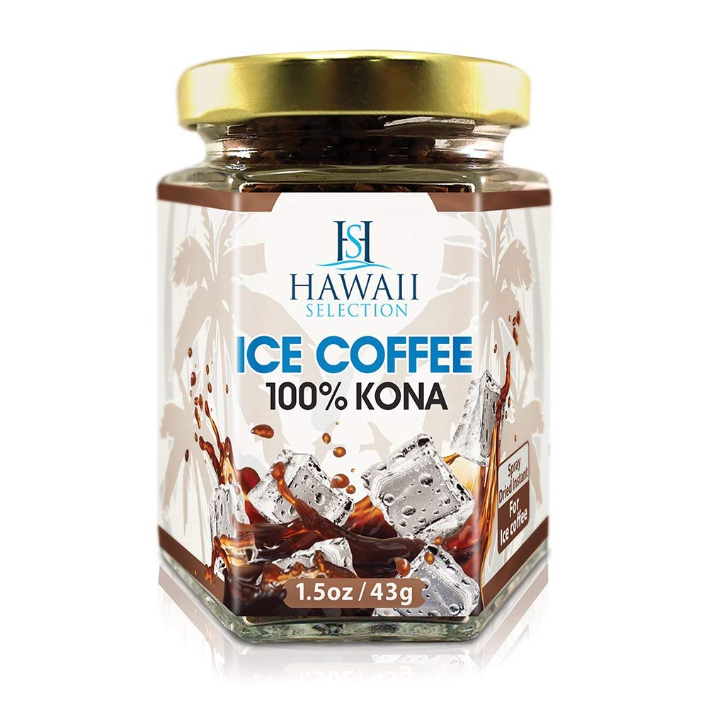 Hawaii-Selection/-Ice-Coffee-1-Kona/-Spray-Dried-Instant/-1.5-oz-(43g)---188
