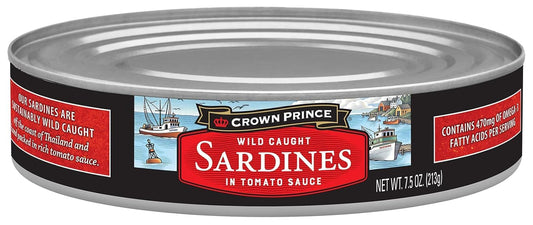Crown-Prince-Sardinas-en-salsa-de-tomate,-latas-de-7.5-onzas-(paquete-12)-1131