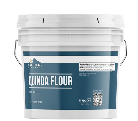 Earthborn-Elements-Harina-de-quinua-de-1-galón,-vegano,-y-32