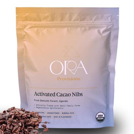 ORA-Cacao-Nibs,-4oz---Organic,-Ethical,-Regenerative,-Heavy-Metals-Tested,-Unsweetened-----2161