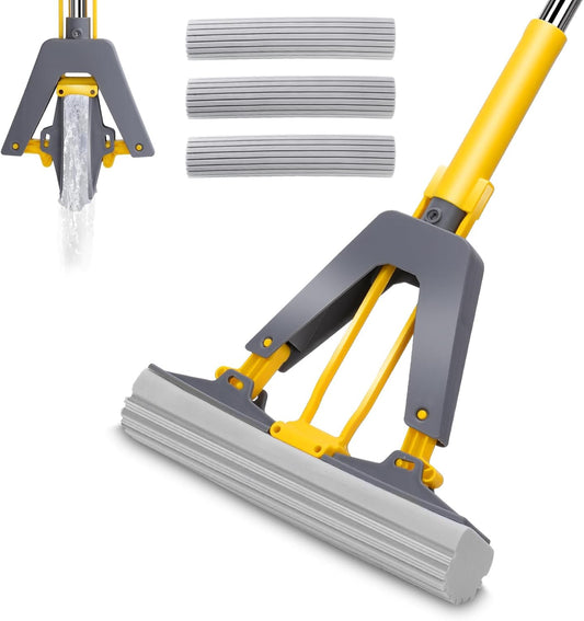 Sponge-Mop,-Roller-Sponge-Mop,-Self-Squeeze-Sponge-Mop,-Stainless-2218