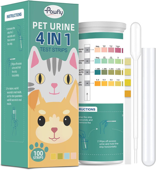 Pawfly-Urine-Test-Strips,-100-Strips,-Pet-Urine-Testing-Strips-|-For-Ketone,-557