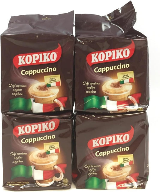 4-Kopiko-Cappuccino-with-Choco-Grabules-Instant-Coffee-(4-pack-x-10-sachets)-1009