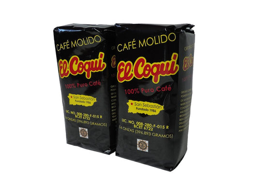 (2-Pack)-Puerto-Rican-Coffee--14-Ounce-Bags-El-Coqui-Puro-Cafe-(28-1642