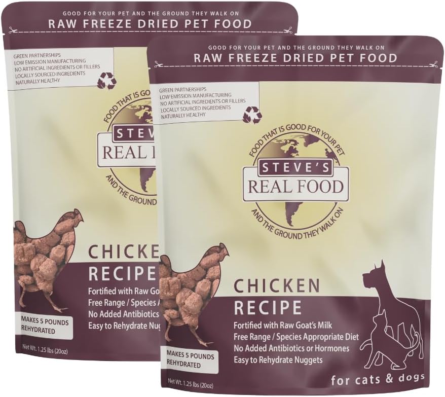 Steve's-Real-Food-Freeze-Dried-Raw-Nuggets-2-Pack---Chicken-Recipe---Raw-Pet-1077