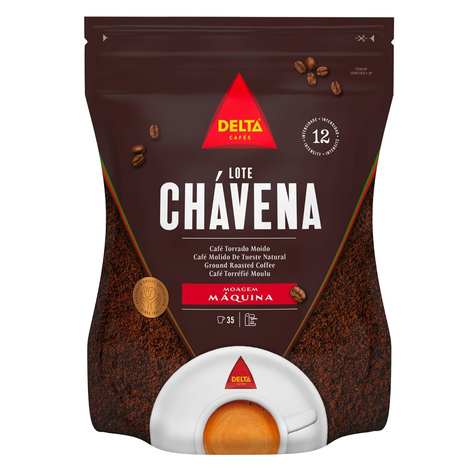Delta-Cafés-Lote-Chávena-250gr/8.8oz-Ground-Coffee---Smooth-and-Delicious-Medium-Roast-492