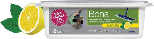 Bona-Disposable-Wet-Cleaning-Pads-for-Hard-Surface-Floors,-Lemon-Mint-4910
