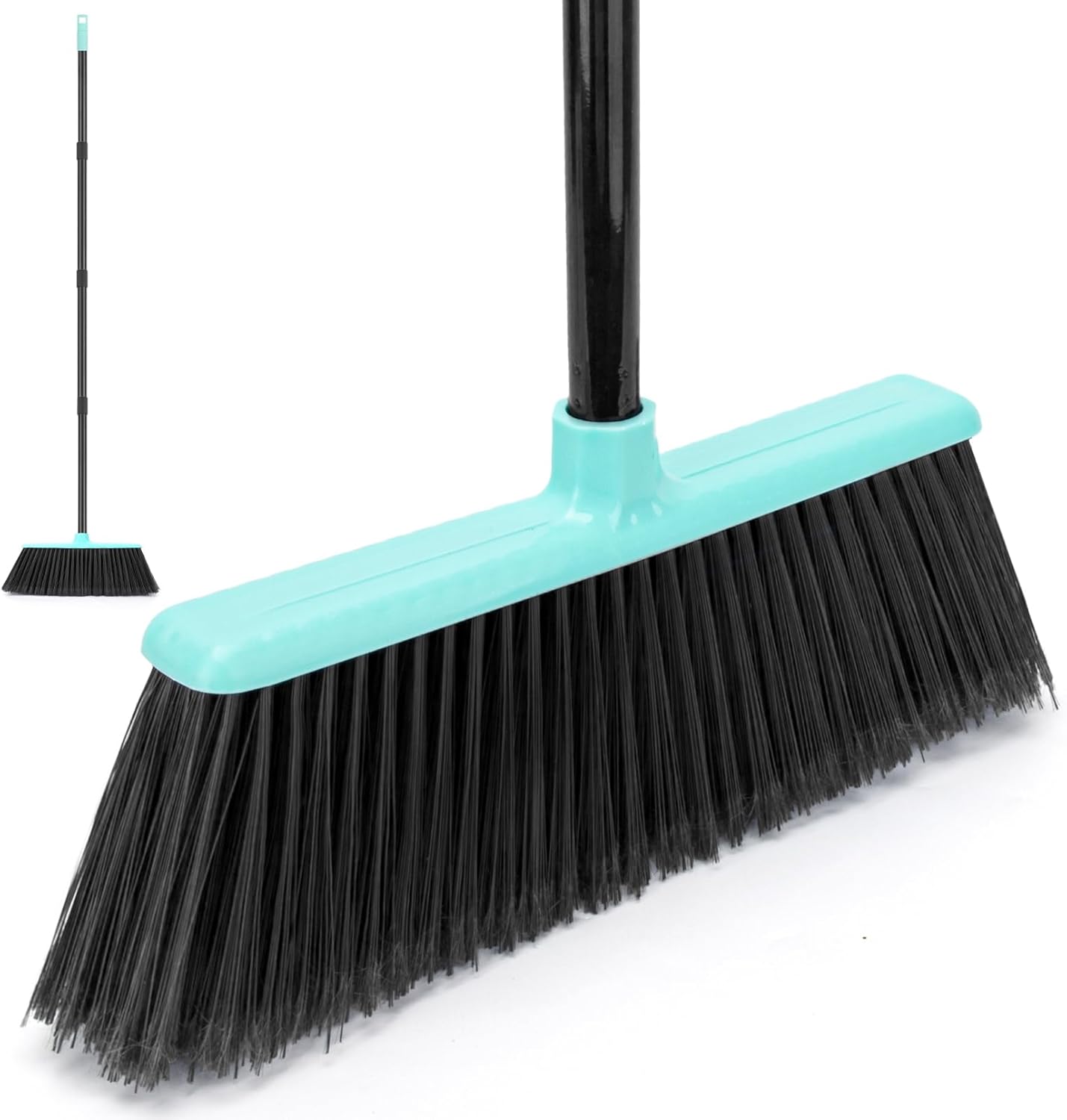 KeFanta-Outdoor/Indoor-Broom-for-Floors,-53"-Long-Handle-Angle-Broom-2347