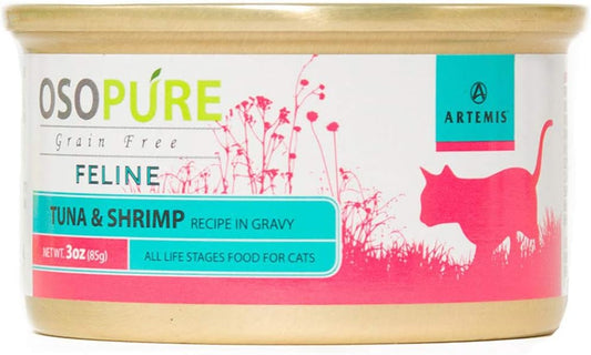 ARTEMIS-Wet-Canned-Gravy-Cat-Food---OSOPURE-Grain-Free-Limited-Formula-Shrimp-Nutrition114