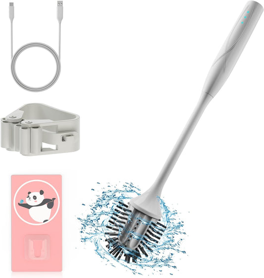 Electric-Toilet-Brush,Silicone-Toilet-Brush,IPX7-Waterproof-Toilet-Bowl-Brush,Toilet-Brush,-1104