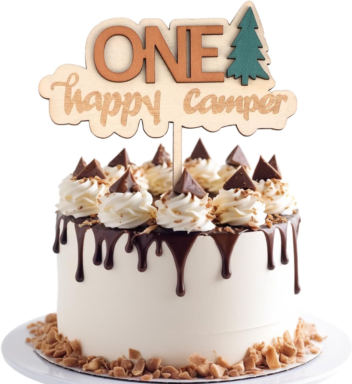First-Birthday-Cake-Topper,-Wooden-One-Cupcake-Topper-1st-Birthday-Party-Decoration-Cake-Props-622
