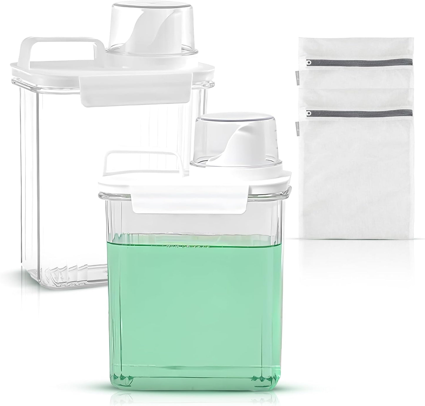 [2-Pack]-67.6oz-Detergent-Containers-+-12x16-Laundry-Bags---1217