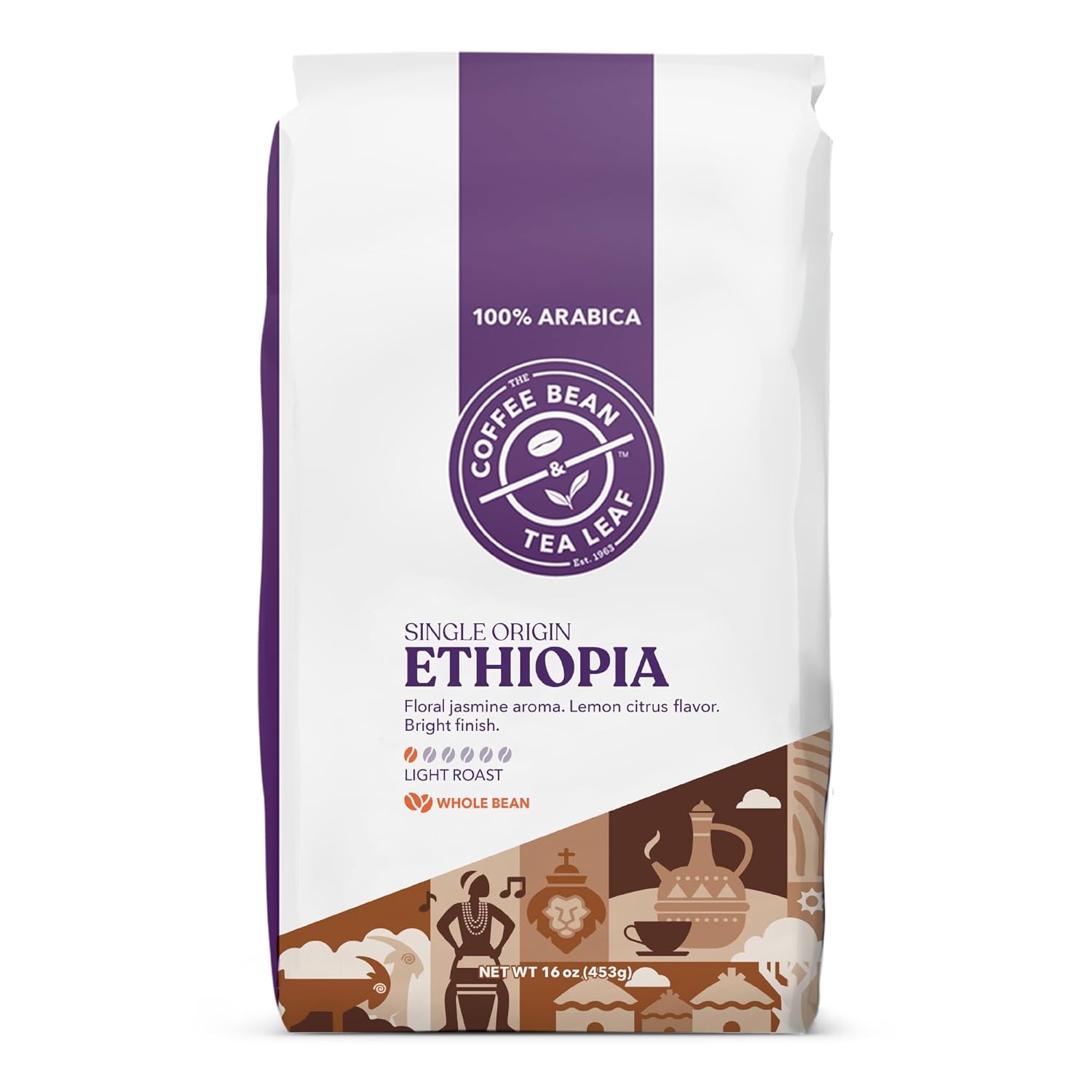 The-Coffee-Bean-&-Tea-Leaf,-Ethiopia-Yirgacheffe-Single-Origin,-Granos-café1796