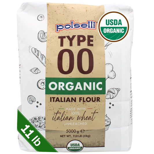 POLSELLI-Organic-Flour,-Type-00,-1-Italian-Grain-Double-Zero-Flour,-5-562