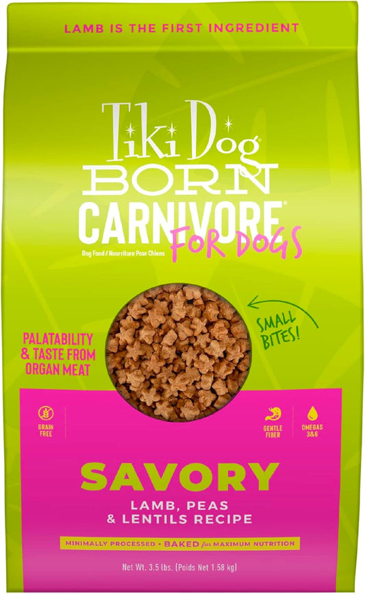 Tiki-Dog-Born-Carnivore-for-Dogs,-Savory-Lamb,-Peas-&-Lentils-Recipe,-Grain-1406