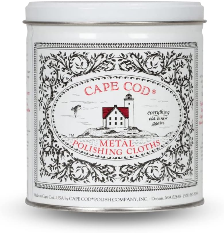 Cape-Cod-Polishing-Metal-Tin-Bundle-for-Fine-Metals-|--12-4X6-Polishing-Cloths-|-389