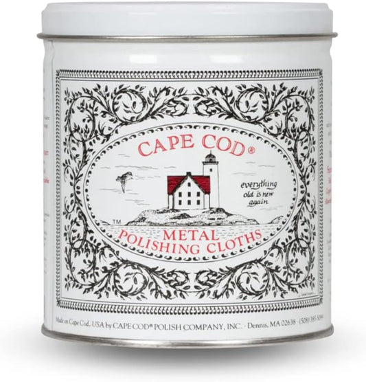 Cape-Cod-Polishing-Metal-Tin-Bundle-for-Fine-Metals-|--12-4X6-Polishing-Cloths-|-389