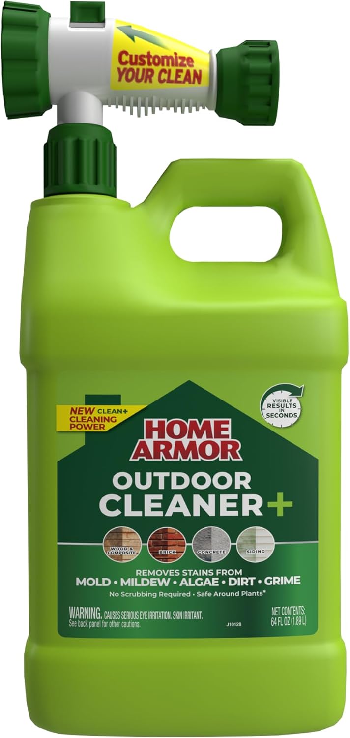 Home-Armor-Outdoor-Cleaner+,-64-oz.,-Remove-Stains-from-Mold,-Mildew,-Algae,-Dirt-and-Grime-1208