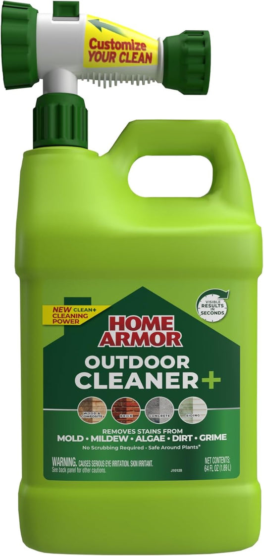 Home-Armor-Outdoor-Cleaner+,-64-oz.,-Remove-Stains-from-Mold,-Mildew,-Algae,-Dirt-and-Grime-1208